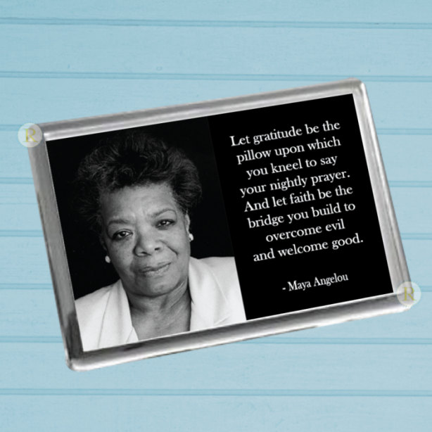 Maya Angelou Fridge Magnet B